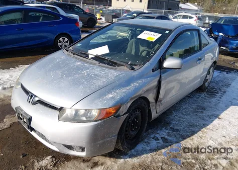 2008 Honda Civic Lx z USA, uszkodzony, nr VIN 2HGFG12668H503635